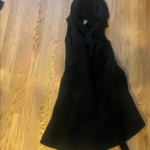 AKIRA Charcoal Hooded Vest